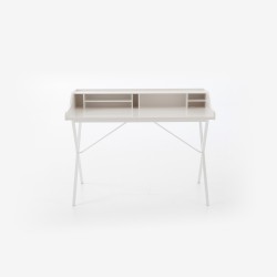 Ursuline Desk white lacquer