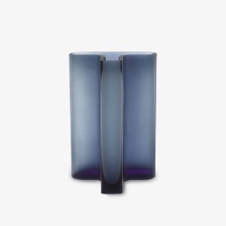 T Vase indigo blue large