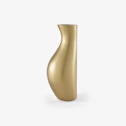 Hanbun Vase matt gold